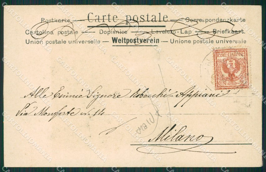 Verbania Lago Maggiore PIEGA Lago Maggiore cartolina KV5091 – retro