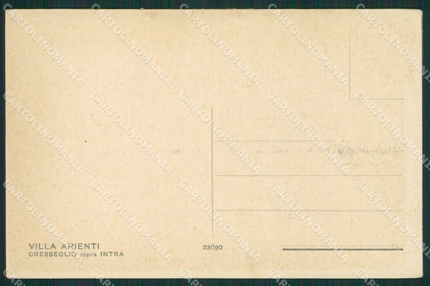 Verbania Arizzano Cresseglio Lago Maggiore cartolina KV5096 – retro