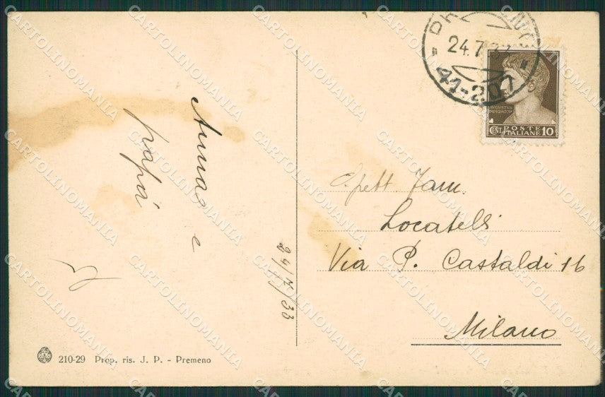 Verbania Premeno Pollino Lago Maggiore cartolina KV5101 – retro