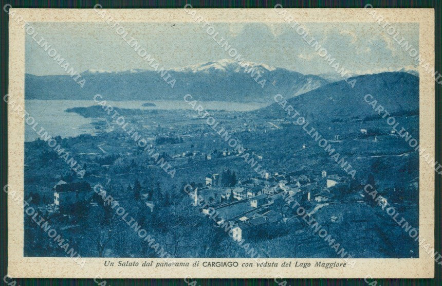 Verbania Stresa Carciano Lago Maggiore cartolina KV5111 – fronte
