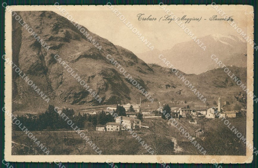 Verbania Trobaso STRAPPINO Lago Maggiore cartolina KV5117 – fronte