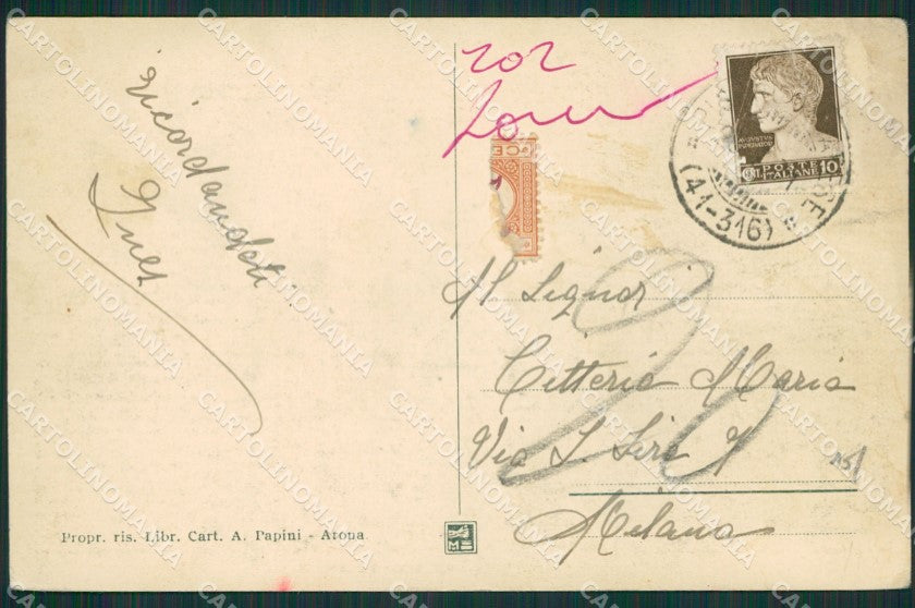 Novara Colazza Lago Maggiore cartolina KV5118 – retro