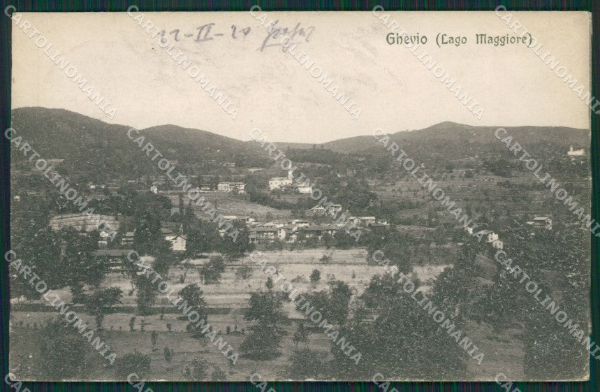 Novara Meina Ghevio cartolina KV5130 – fronte