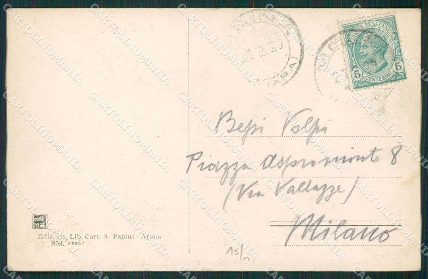 Novara Meina Ghevio cartolina KV5130 – retro