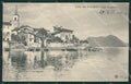 Verbania Stresa Isola Pescatori Lago Maggiore cartolina KV5140 – fronte