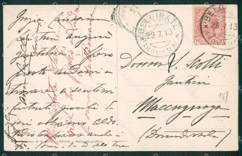 Verbania Stresa Isola Pescatori Lago Maggiore cartolina KV5140 – retro