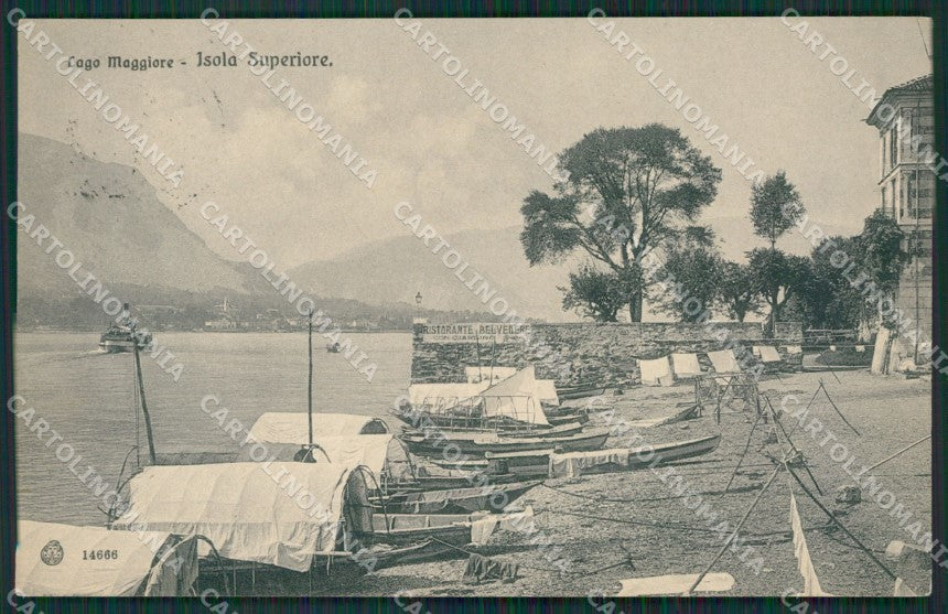 Verbania Stresa Isola Superiore Lago Maggiore cartolina KV5141 – fronte