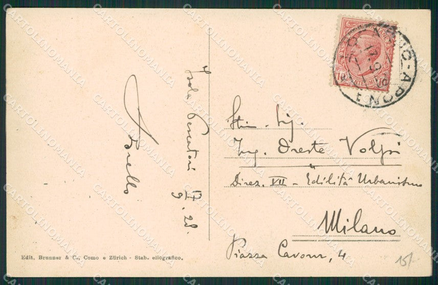Verbania Stresa Isola Superiore Lago Maggiore cartolina KV5141 – retro