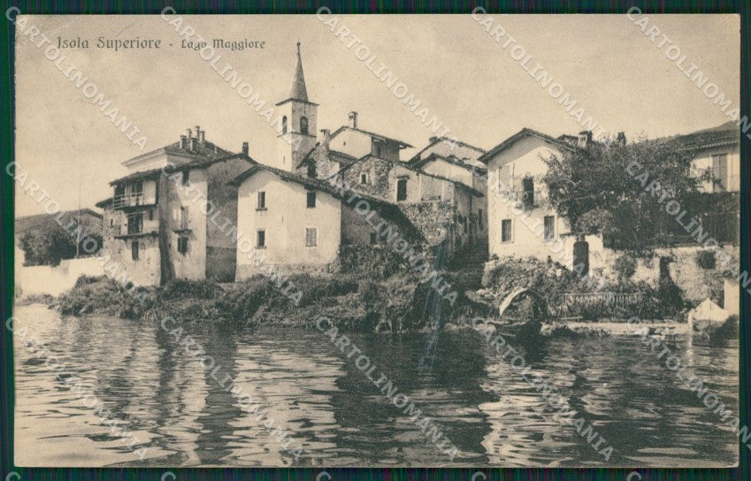Verbania Stresa Isola Superiore PIEGA Lago Maggiore cartolina KV5142 – fronte