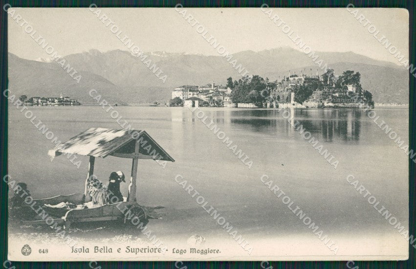 Verbania Stresa Isola Bella Isola Superiore Lago Maggiore cartolina KV5144 – fronte