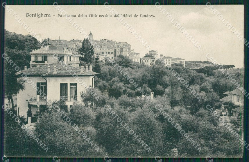 Imperia Bordighera cartolina KV5147 – fronte