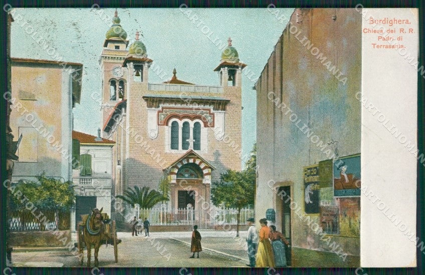 Imperia Bordighera cartolina KV5149 – fronte