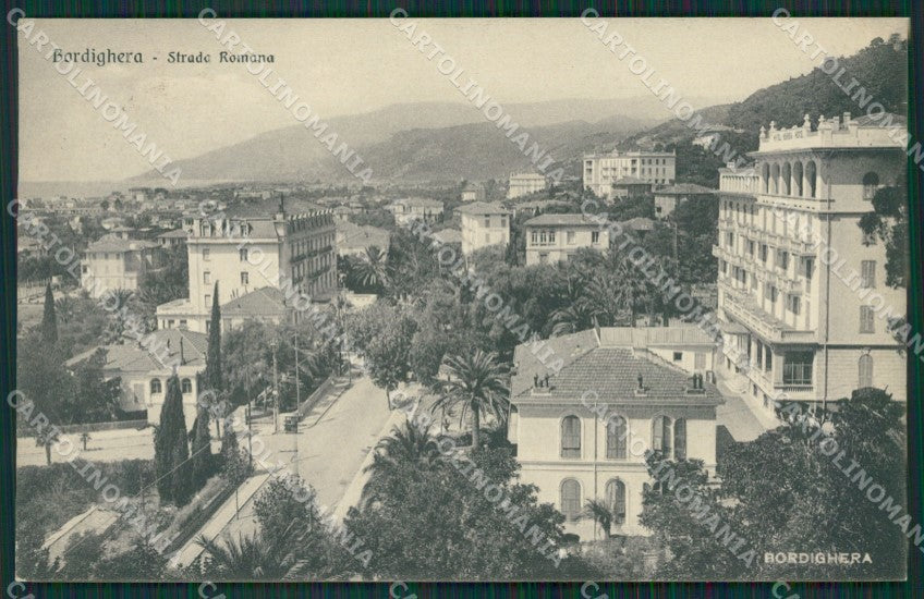 Imperia Bordighera cartolina KV5155 – fronte
