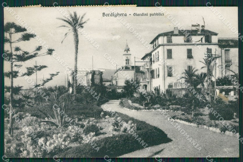 Imperia Bordighera ABRASA cartolina KV5162 – fronte