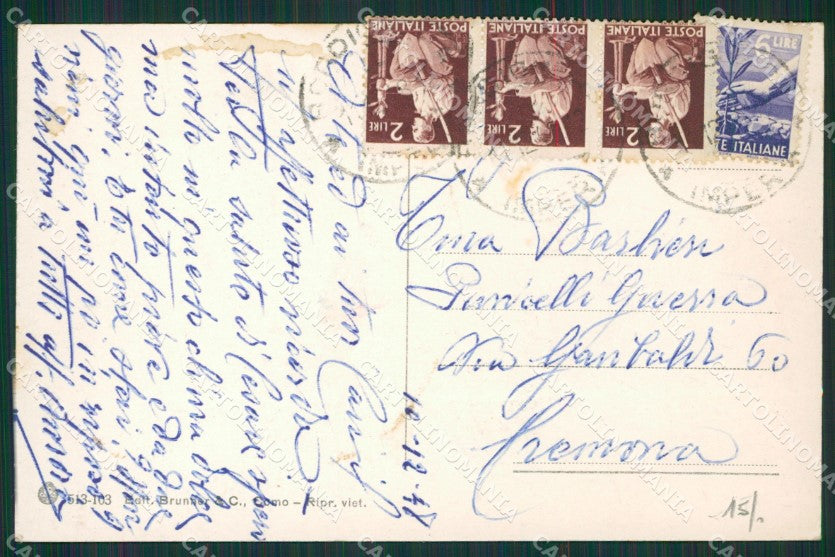 Imperia Bordighera ABRASA cartolina KV5162 – retro