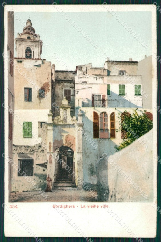Imperia Bordighera cartolina KV5164 – fronte