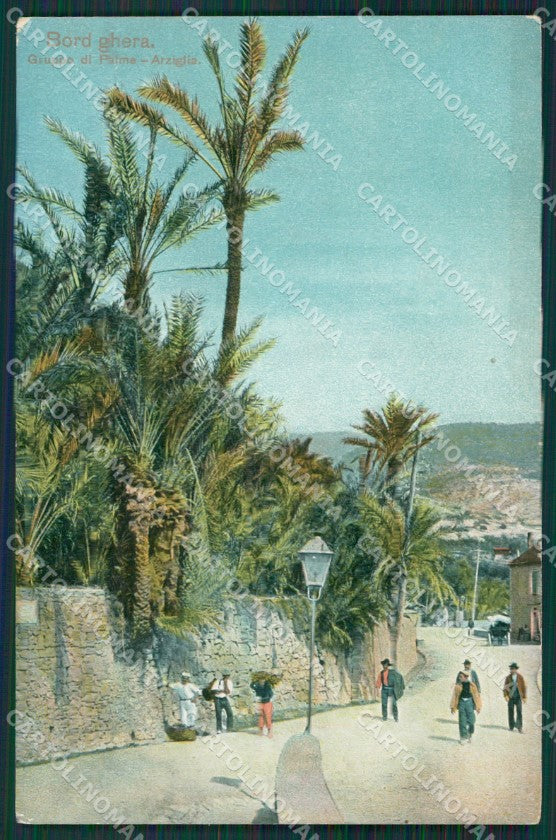 Imperia Bordighera cartolina KV5165 – fronte
