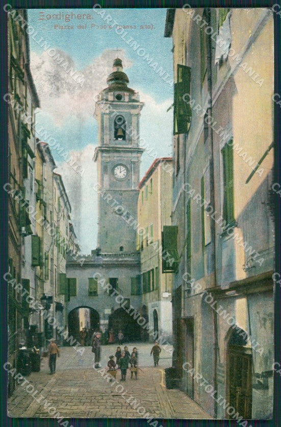 Imperia Bordighera cartolina KV5170 – fronte