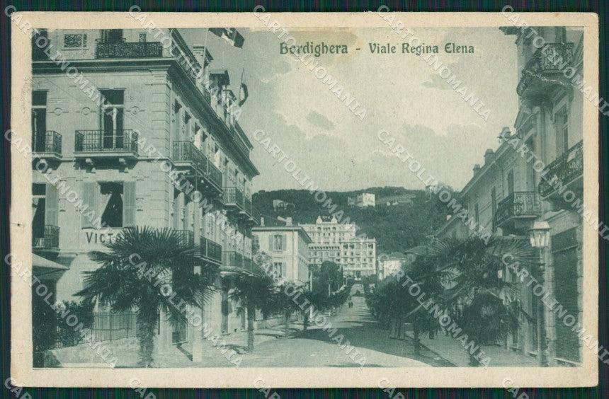 Imperia Bordighera PIEGHE STRAPPO cartolina KV5175 – fronte