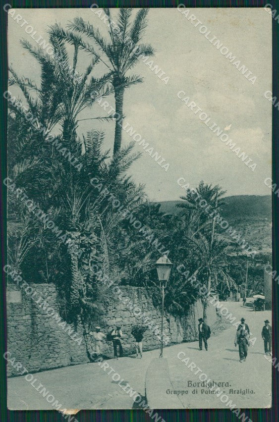 Imperia Bordighera ABRASA PIEGHINA cartolina KV5178 – fronte