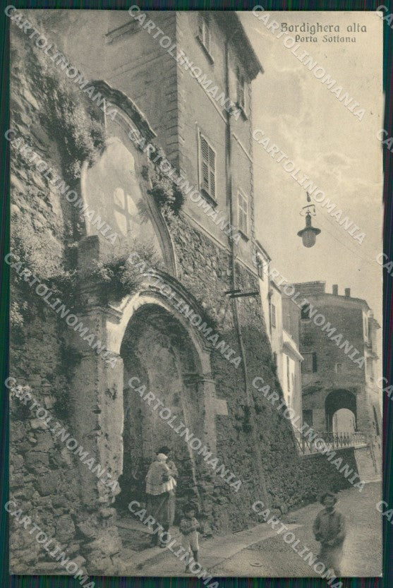 Imperia Bordighera Porta Sottana cartolina KV5184 – fronte