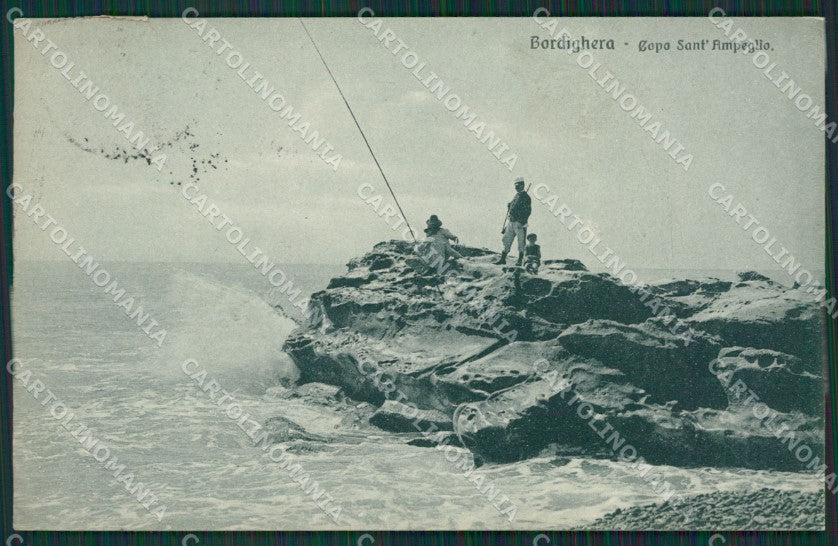 Imperia Bordighera Sant'Ampeglio cartolina KV5193 – fronte