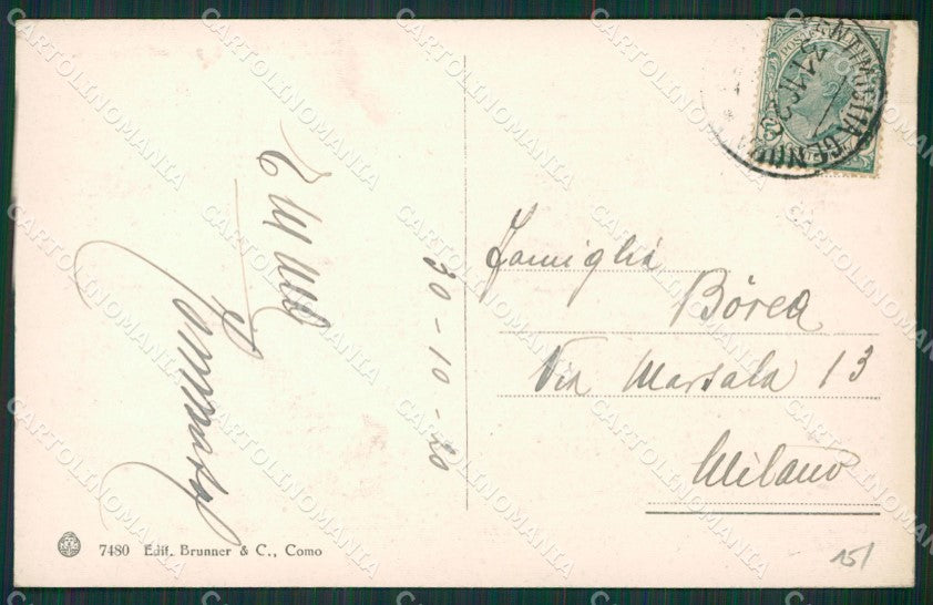 Imperia Bordighera Sant'Ampeglio cartolina KV5193 – retro