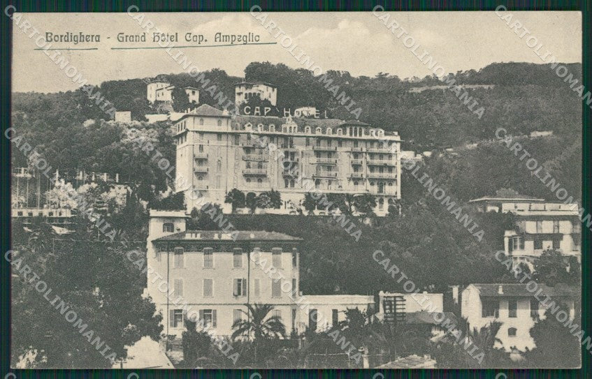 Imperia Bordighera Sant'Ampeglio cartolina KV5194 – fronte