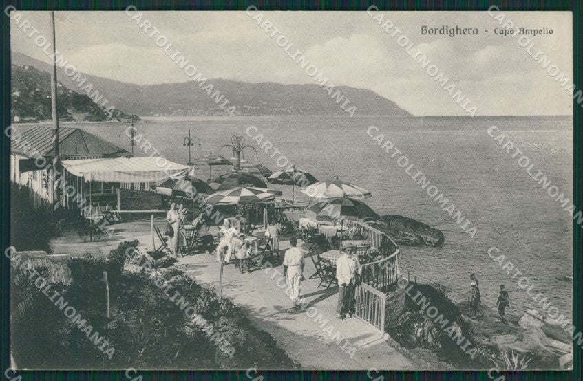 Imperia Bordighera Sant'Ampeglio cartolina KV5195 – fronte