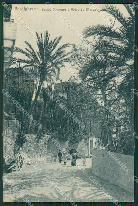 Imperia Bordighera ABRASA cartolina KV5200 – fronte