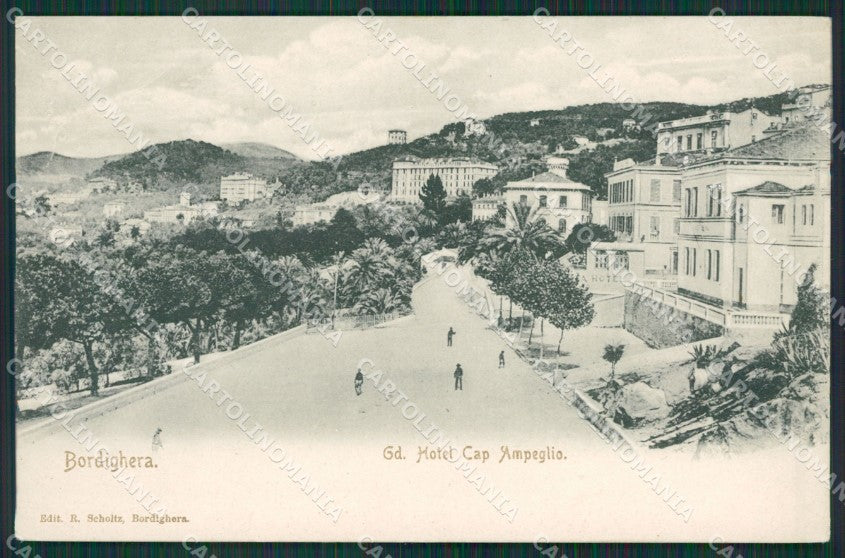 Imperia Bordighera Sant'Ampeglio cartolina KV5201 – fronte