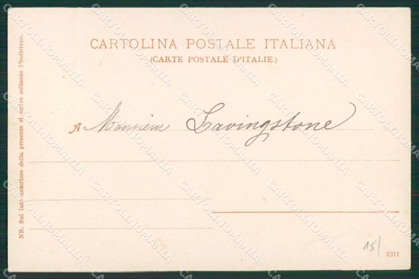 Imperia Bordighera Porta del Capo cartolina KV5208 – retro