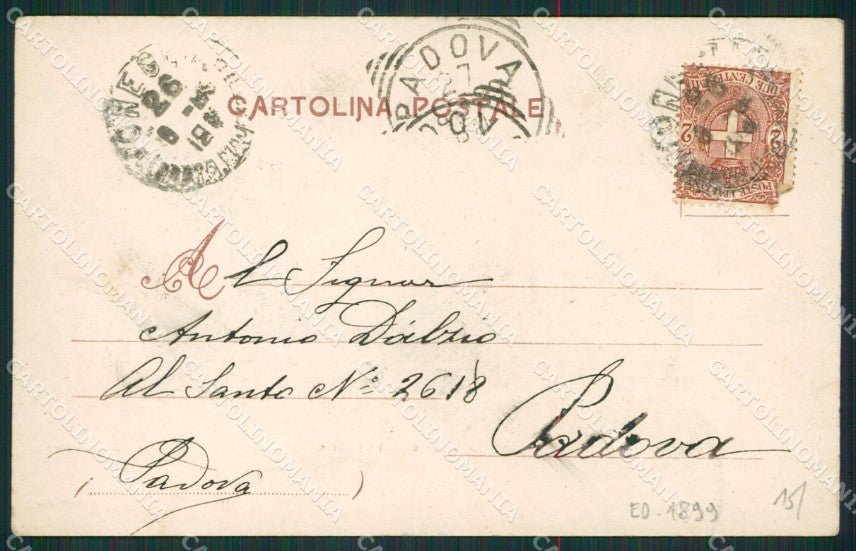 Imperia Bordighera cartolina KV5209 – retro