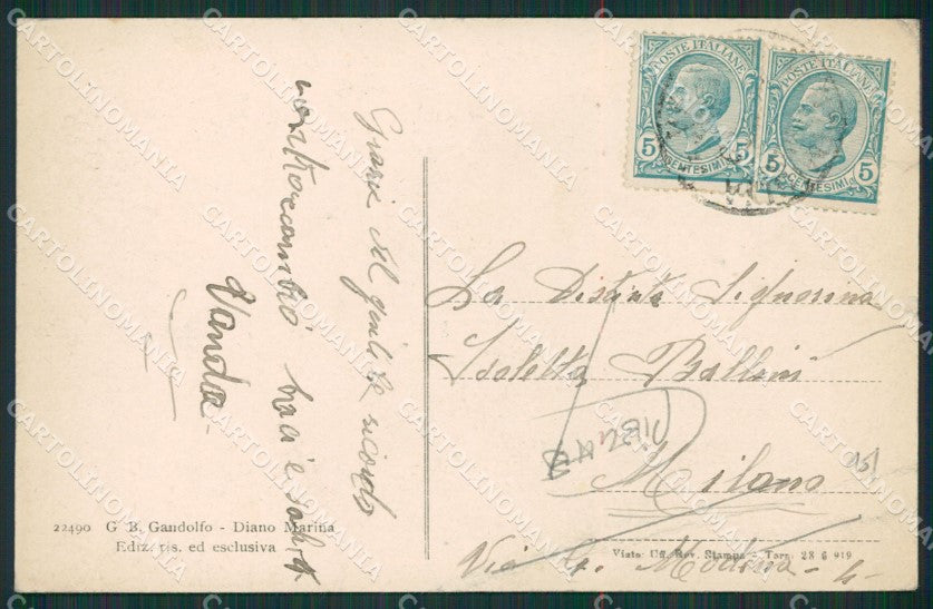 Imperia Diano Marina PIEGHE cartolina KV5211 – retro