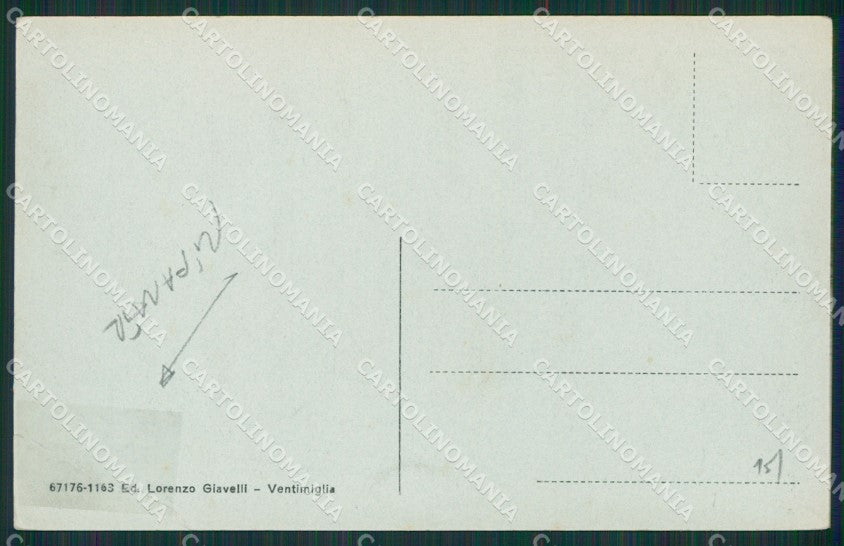 Imperia Dolceacqua RIPARATA cartolina KV5213 – retro