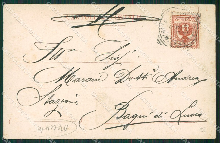 Imperia Ventimiglia MACCHIE cartolina KV5222 – retro