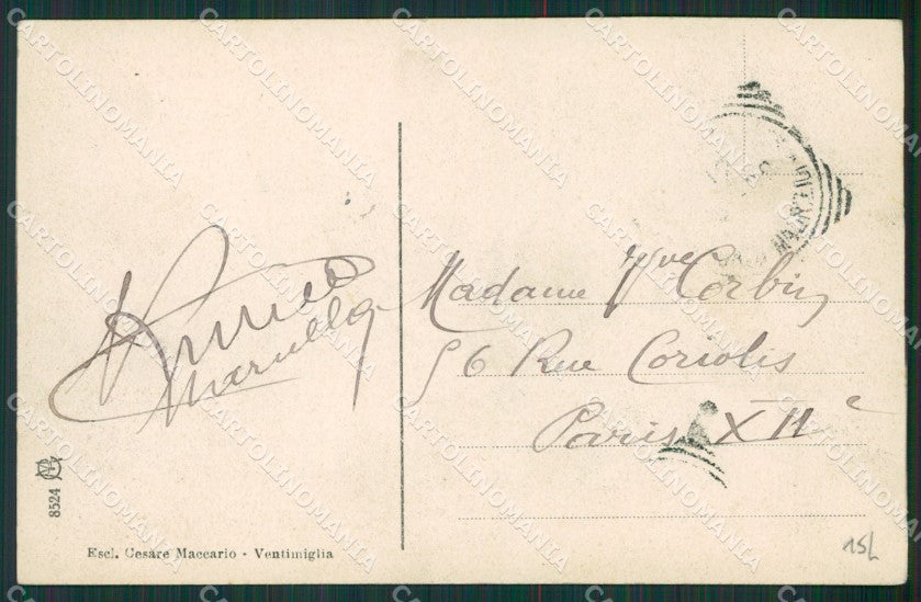 Imperia Ventimiglia cartolina KV5223 – retro