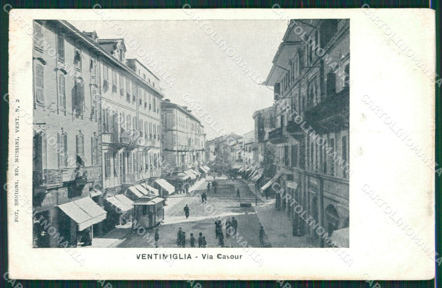 Imperia Ventimiglia Tram cartolina KV5226 – fronte