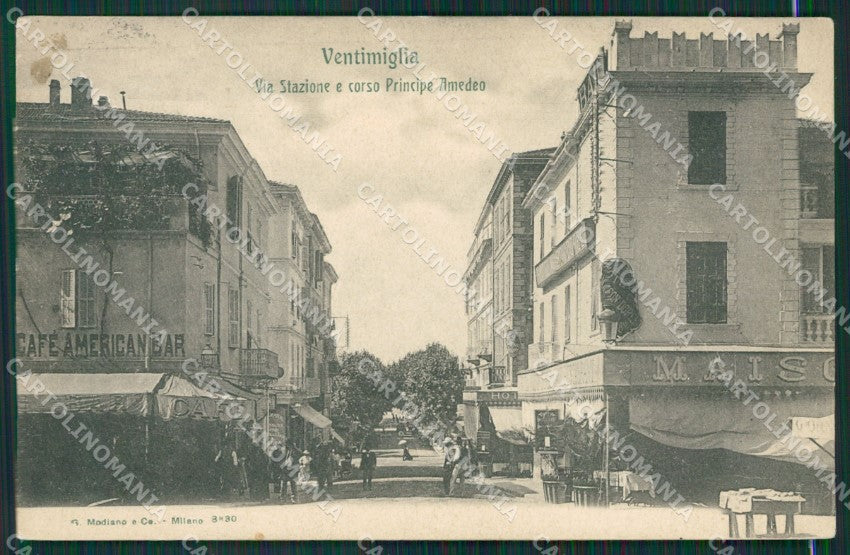 Imperia Ventimiglia PIEGA cartolina KV5237 – fronte