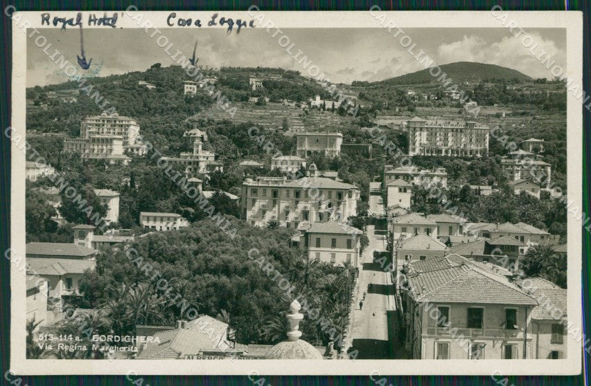 Imperia Bordighera Foto cartolina KV5245 – fronte