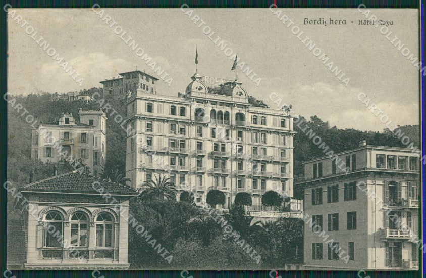 Imperia Bordighera cartolina KV5262 – fronte
