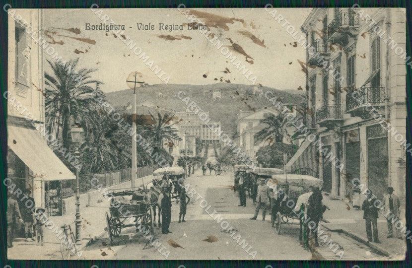 Imperia Bordighera MACCHIE PIEGHINA cartolina KV5269 – fronte