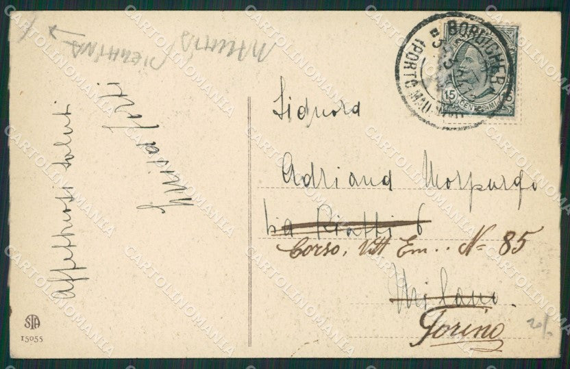 Imperia Bordighera MACCHIE PIEGHINA cartolina KV5269 – retro