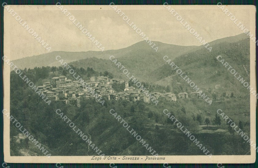 Novara Armeno Sovazza STRAPPINO PIEGA cartolina KV5273 – fronte