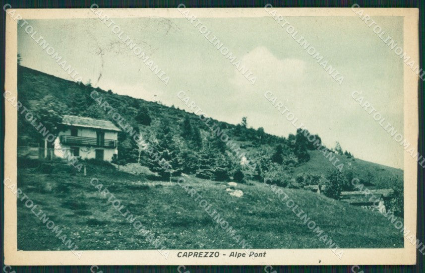 Verbania Caprezzo Alpe Pont cartolina KV5286 – fronte