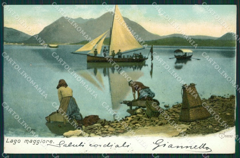 Verbania Lago Maggiore cartolina KV5287 – fronte