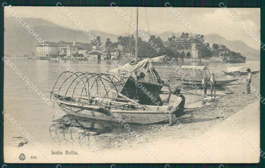 Verbania Stresa Isola Bella STRAPPINO cartolina KV5290 – fronte