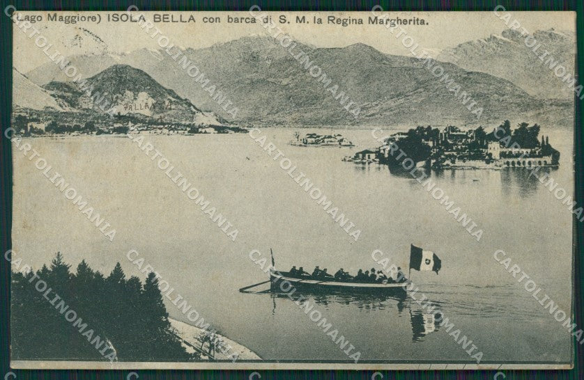 Verbania Stresa Isola Bella PIEGHE Savoia STRAPPO cartolina KV5293 – fronte