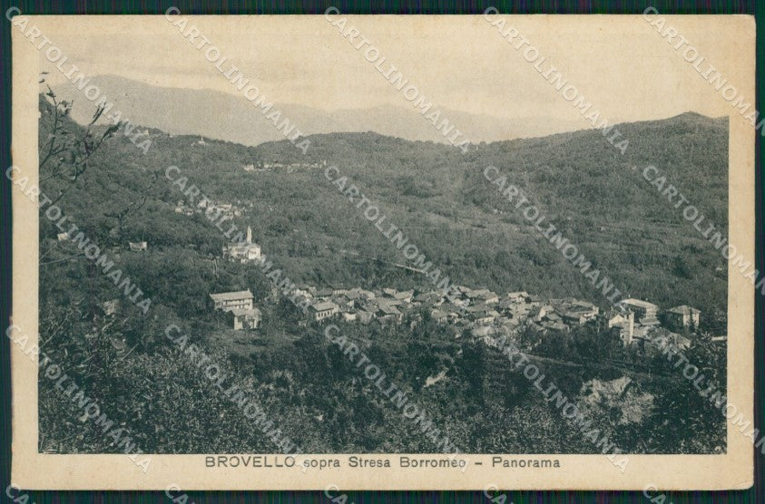 Verbania Brovello cartolina KV5304 – fronte