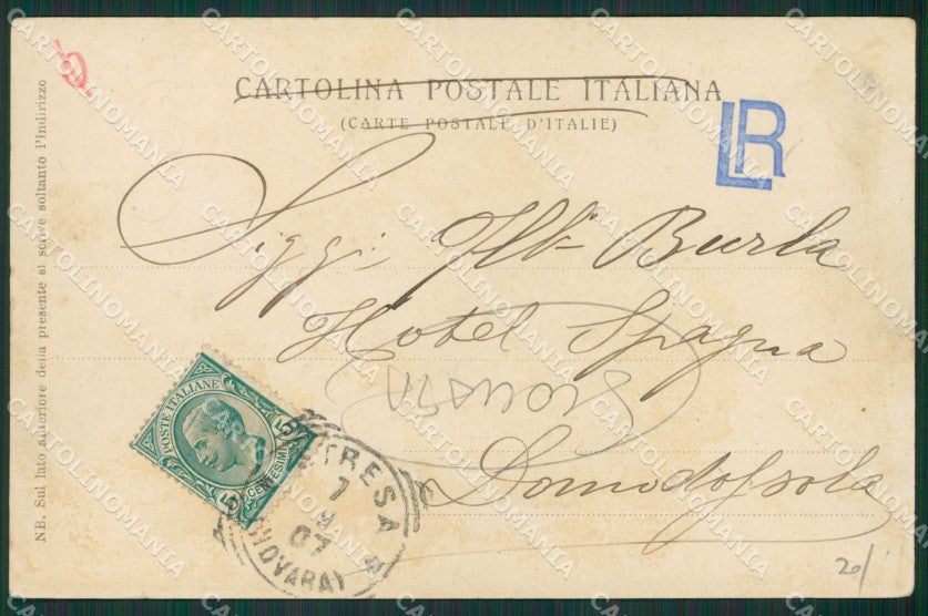 Verbania Carpugnino SCOLLATA cartolina KV5310 – retro